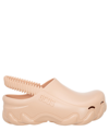 Gcds Ibex Logo-embossed Slingback Clogs In Pink