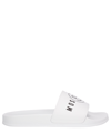 Moschino X Smiley Slides In White
