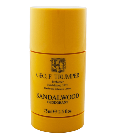 Geo F. Trumper Perfumer Sandalwood Deodorant Stick 75 ml In White