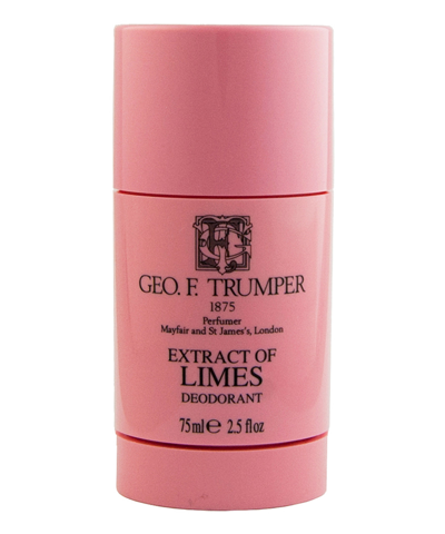 Geo F. Trumper Perfumer Extract Of Limes Deodorant Stick 75 ml In White