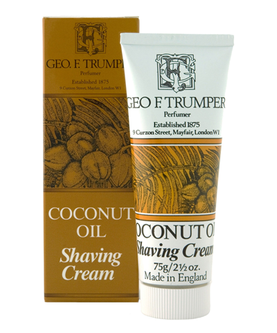 Geo F. Trumper Perfumer Coconut Soft Shaving Cream 75 G In White