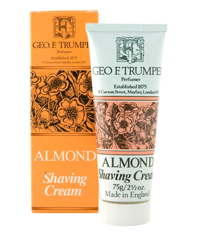 Geo F. Trumper Perfumer Almond Soft Shaving Cream 75 G In White
