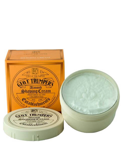 Geo F. Trumper Perfumer Almond Soft Shaving Cream Bowl 200 G In White