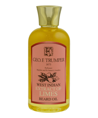 Geo F. Trumper Perfumer Extract Of Limes Beard Oil 100 ml In White