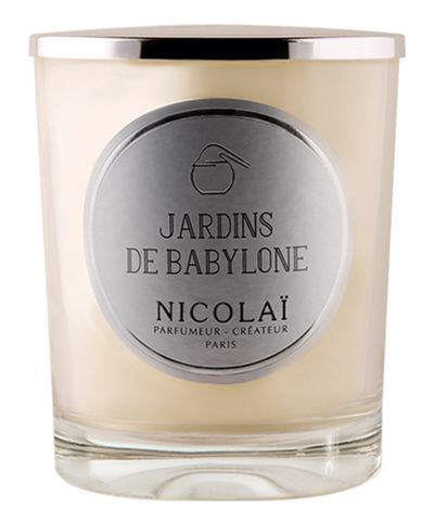 Nicolai Jardins De Babylone Candle In White