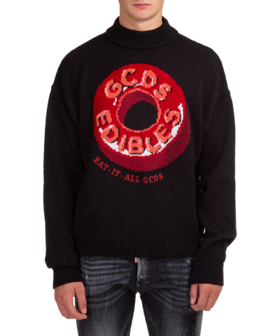 Gcds Sweater In Black