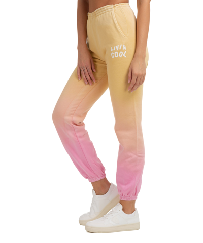 Livincool Cotton Sweatpants In Pink