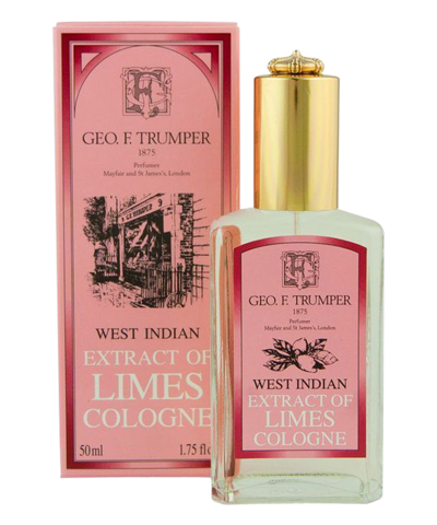 Geo F. Trumper Perfumer Extract Of Limes Cologne 50 ml In White