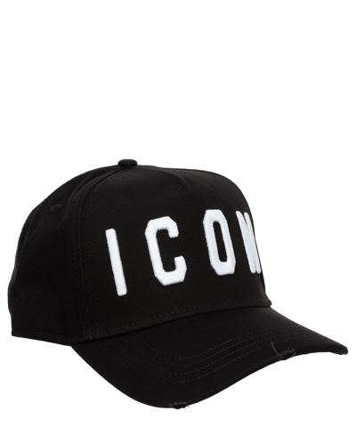 Dsquared2 Icon Hat In Black