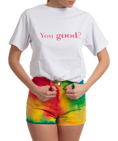 Ireneisgood Good Cotton T-shirt In White