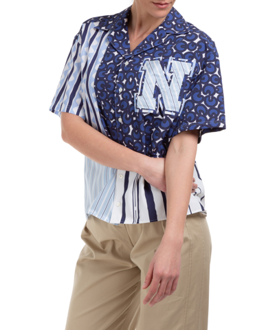 Neil Barrett Jelly Short Sleeve Shirts In Blue
