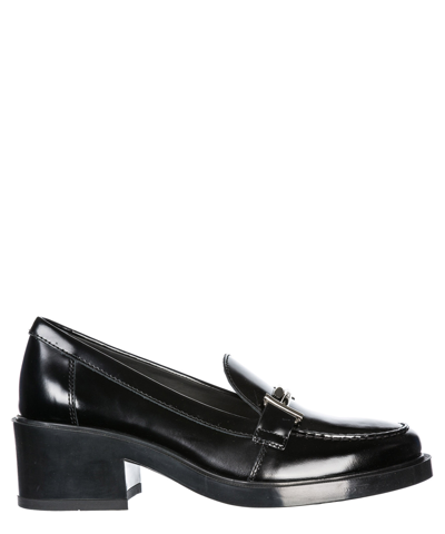 Tod's Double T Pumps In Black
