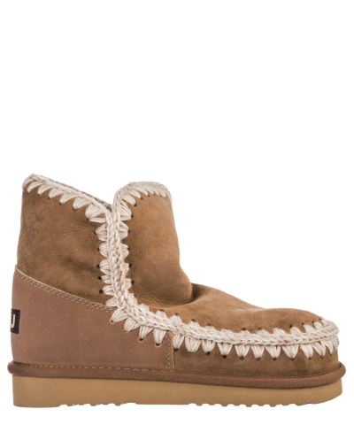 Mou Eskimo 18 Ankle Boots In Pink