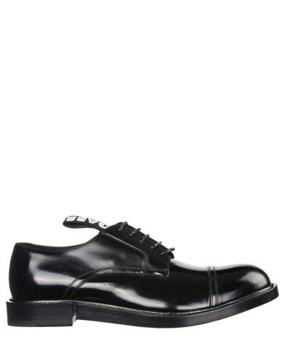 Dolce & Gabbana Derby Shoes In Black