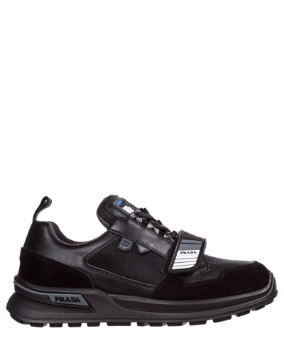 Prada Mechano Sneakers In Black