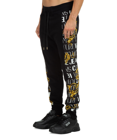 Versace Jeans Couture Logo Couture Sweatpants In Black