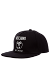 MOSCHINO DOUBLE QUESTION MARK HAT,322Z2A920682660555