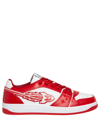 Enterprise Japan Rocket 3d Low-top Leather Sneakers In Red
