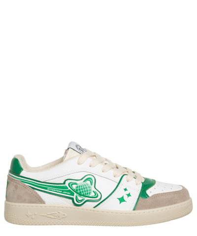 Enterprise Japan Planet M Low Top Sneakers In White