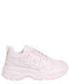 Chiara Ferragni Sneakers In Rose-pink Leather In Pink