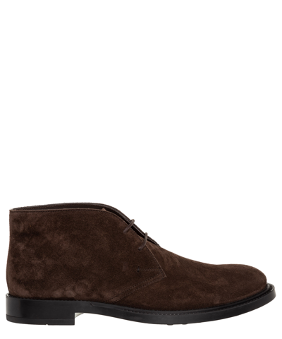 Tod's Ankle Boots In Brown