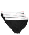 Dsquared2 Cotton Slip With Front Push Up In Black