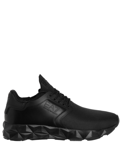 Ea7 C2 Combat Sneakers In Black