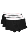 Dsquared2 Cotton Boxer In Black