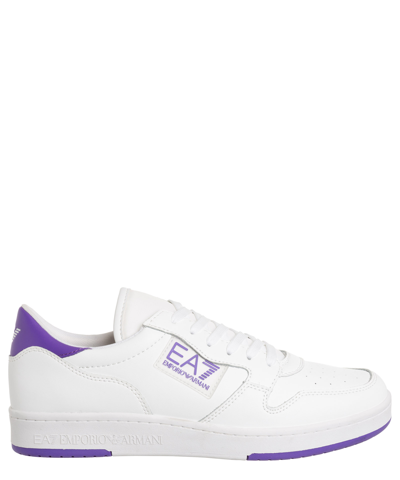 Ea7 Emporio Armani Sneakers In White