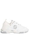 Philipp Plein Predator Low-top Sneakers In White