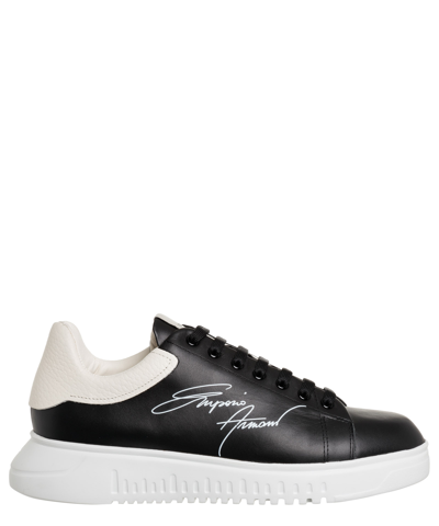 Emporio Armani Sneakers In Black