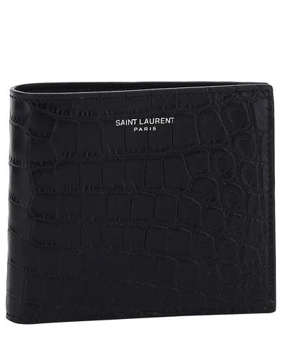 Saint Laurent Wallet In Black