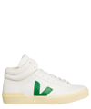 Veja Minotaur High Top Sneaker In White