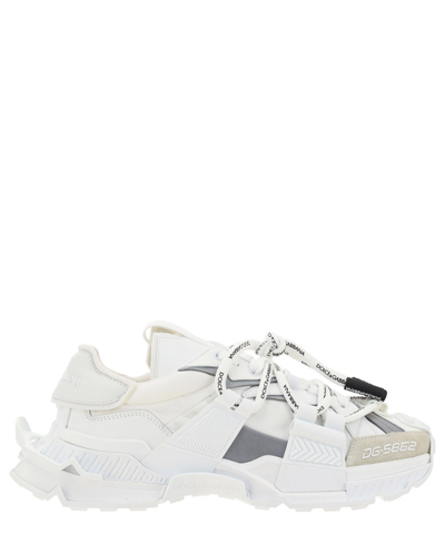 Dolce & Gabbana Multicolor Panelled Space Sneakers Shoes