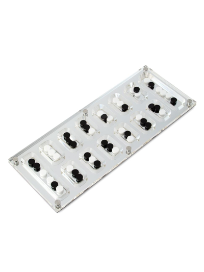 Luxe Dominoes Luxe Mancala In Silver