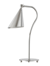 Mitzi Lupe Single-light Table Lamp In Polished Nickel