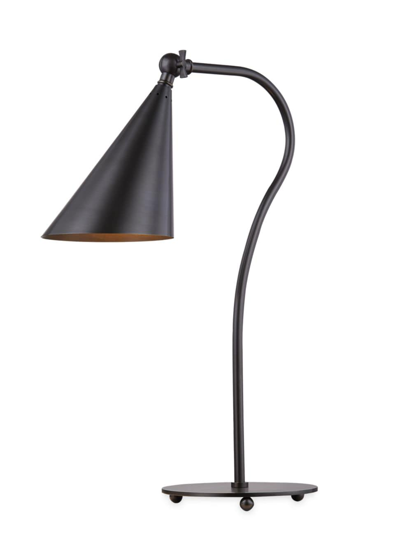 Mitzi Lupe Single-light Table Lamp In Old Bronze