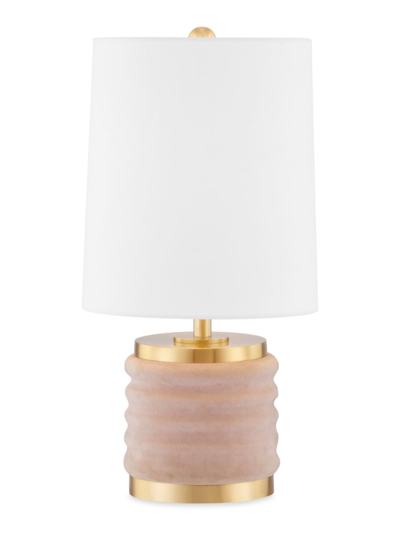 Mitzi Bethany Single-light Table Lamp In Blush Combo