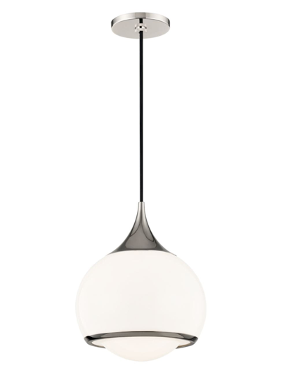 Mitzi Reese Single-light Medium Pendant In Polished Nickel