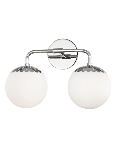 Mitzi Paige 2-light Bath Bracket In Polished Nickel