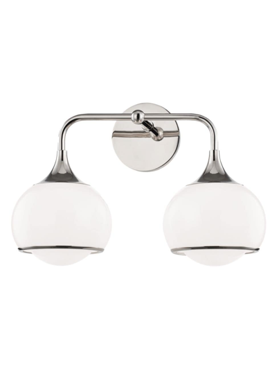 Mitzi Reese 2-light Wall Sconce In Polished Nickel