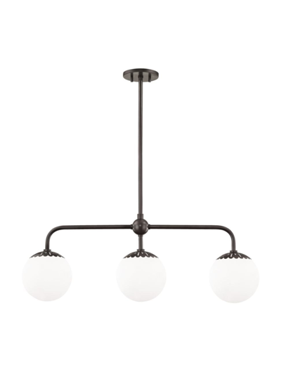 Mitzi Paige 3-light Linear Pendant In Old Bronze