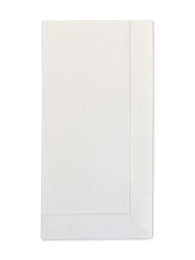 Sferra Festival Linen Dinner Napkins, Set Of 4 In White