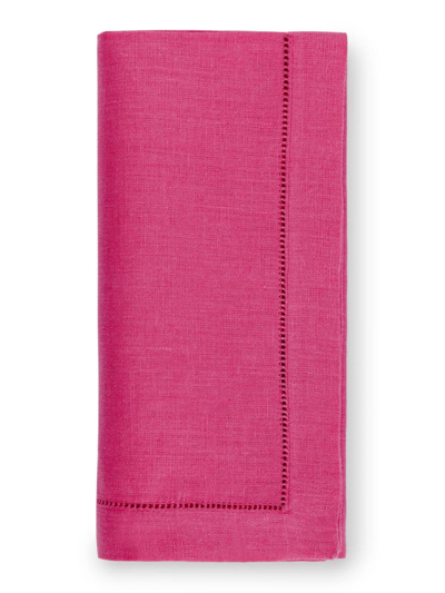 Sferra Festival Linen Dinner Napkins, Set Of 4 In Raspberry