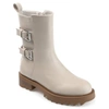 Journee Collection Collection Women's Tru Comfort Foam Yasmine Bootie In Beige