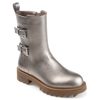 Journee Collection Women's Tru Comfort Foam Yasmine Bootie In Grey