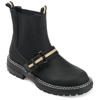 Journee Collection Collection Women's Tru Comfort Foam Rilie Bootie In Black