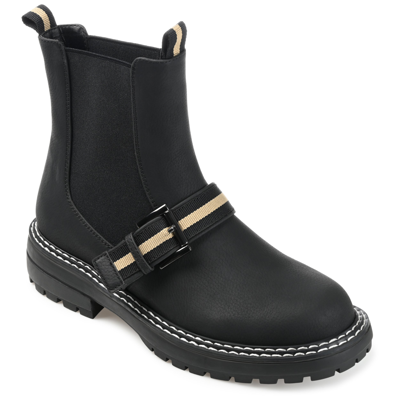 Journee Collection Collection Women's Tru Comfort Foam Rilie Bootie In Black
