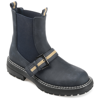 Journee Collection Collection Women's Tru Comfort Foam Rilie Bootie In Blue