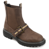 Journee Collection Collection Women's Tru Comfort Foam Rilie Bootie In Brown